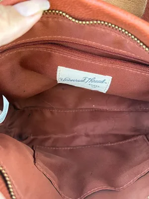Universal Threads Brown Faux Leather Slouchy Crossbody Bag thumbnail 9