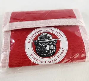 Vintage & Rare‎ Smokey The Bear MLB Cincinnati Reds Baseball Nylon Wallet Resist thumbnail 1