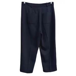 Day Birger Et Mikkelsen Black Trouser Pants Cropped Straight-leg Womens 40 US8 M thumbnail 3