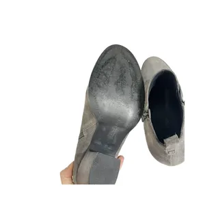 Ivanka Trump Womens Taren Ankle Boots Booties Gray Suede Block Heel Zip 8.5‎ M thumbnail 5
