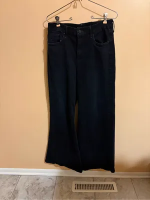 Mother The Roller Fray Jeans in Night In Venice thumbnail 3