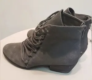 Yellow Box Leather Booties Size 8 thumbnail 1