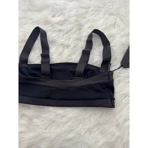 Nike Skims Matte Shine Mix Straight Neck Bra Obsidian Ingenious Size Small thumbnail 7