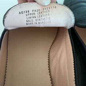J. Crew‎ Women's Cecile Smoking Slipper in Leather Black thumbnail 6