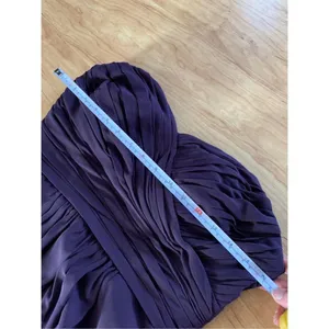 Bill Levkoff Purple strapless dress size 14 thumbnail 5