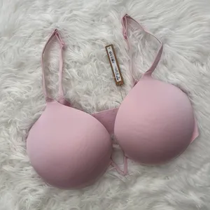 Skims Ultimate Deep V Plunge Pushup Bra Cherry Blossom Size 38DDD thumbnail 3