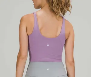 Lululemon Align Crop Tank Top Wisteria Purple thumbnail 2