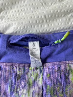 Lululemon Skirt Ivivva Ruffled Purple Size XXS thumbnail 3