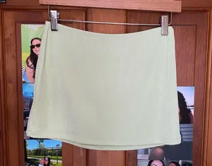 Edikted Neon Green Mini Skirt thumbnail 1