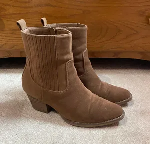 Universal Threads Brown Booties thumbnail 4