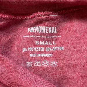 Phenomenal Pink Phenomenally Brown Oversized Long Sleeve Sweatshirt Top Size S thumbnail 6