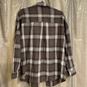Baylor Brown Flannel Fall Winter Button Down Flannel Small NWT thumbnail 2