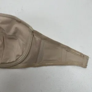 VTG Y2K Victoria's Secret 34C Strapless Bra Tan Nude Underwire Padded NO STRAPS thumbnail 12