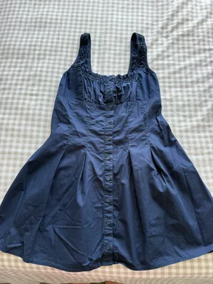 Princess Polly Navy Dress thumbnail 1