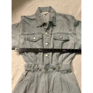 MABLE denim romper Size M Blue Size M thumbnail 9