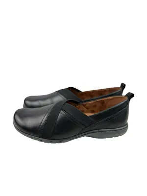 -Cobb Hill by Rockport Penfield Envelope Slip On Black Leather Comfort Shoe 9W thumbnail 6
