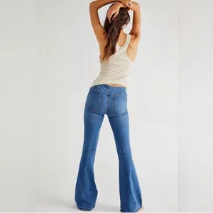 Free People We The Free Penny Pull-On Flare Jeans Size 27 thumbnail 8