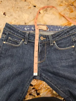 Paige Hollywood Hills Low Raise Jeans 24 thumbnail 3