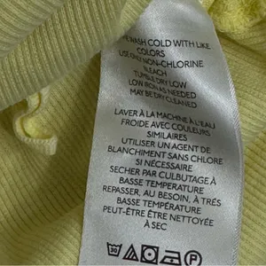 Anthropologie Pilcro Ruched halter‎ tank top Size small Yellow Ribbed NWT thumbnail 6