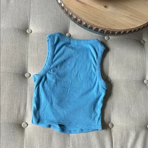 PACSUN Basics Baby Blue‎ Ribbed Tank Size XS thumbnail 6