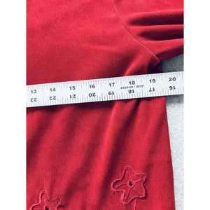 Vintage Country Wear Casuals 2 Piece Suit Dress Red Cottagecore Womens Small thumbnail 8