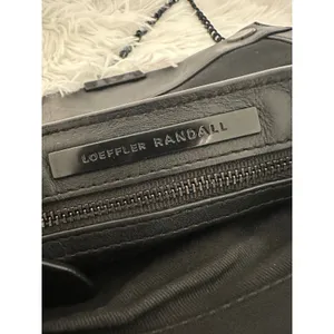 Loeffler Randall Tab‎ Black Leather Clutch Bag thumbnail 11