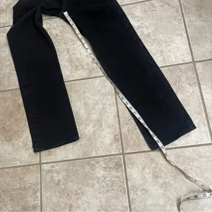 & Other Stories‎ anthropology straight jeans High Waist Black Jeans Sz 26 x30 thumbnail 2