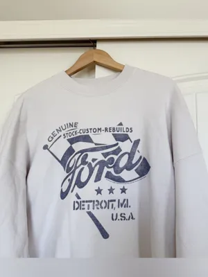 ABERCROMBIE & FITCH Soft A&F Collection ford oversized sweatshirt thumbnail 4
