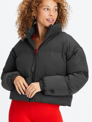 Fabletics Wander Cropped Puffer SZ 2X Winter Fall Trendy Puffer Jacket thumbnail 7