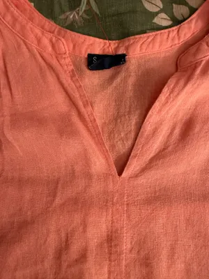Splendid Coral Notch-Neck Cap Sleeve Blouse thumbnail 6