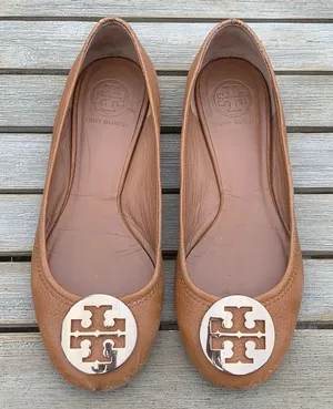 Tory Burch brown flats 7 thumbnail 1