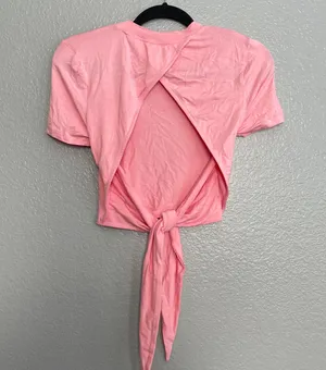 superdown Revolve  Pink Crop Top thumbnail 4