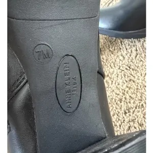 NWT Anne Klein Rissa Knee High Boots 7 Black Block Heel Riding Women thumbnail 7