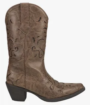 Roper Chloe Snip Toe Cowboy Womens Brown Casual Boots 09-021-1556-0768 Size 8 thumbnail 1