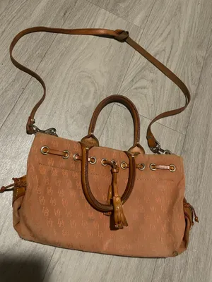 Women's Tan Shoulder Tote with Tassel Detail thumbnail 1