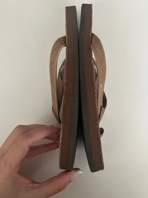 Rainbow Sandals Women’s Single Layer Leather Sandals flip flops thumbnail 3
