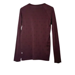 Lululemon Swiftly Tech Long Sleeve Shirt 2.0 Yogo Pop Cassis / Black thumbnail 4