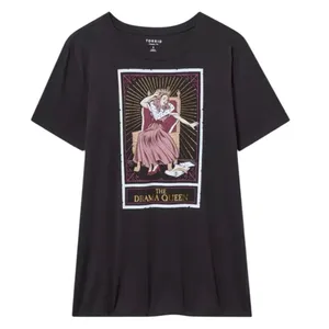 Torrid Drama Queen Classic Fit Tee Size 2 thumbnail 1