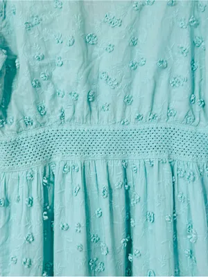 Boston Proper Mint Blue Embroidered Maxi Dress thumbnail 10