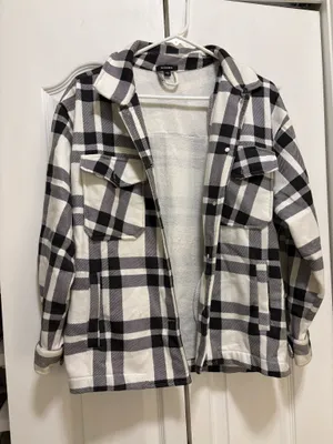 Oversized plaid jacket Multiple Size XS thumbnail 1