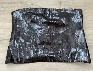 Abercrombie and Fitch Strapless Brown Sequin Corset thumbnail 1