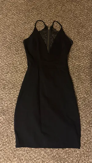 Windsor Black mini dress thumbnail 1