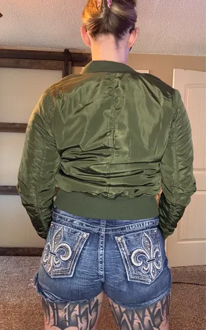 Tilly’s Sherpa Lined Bomber Jacket thumbnail 2