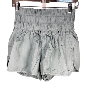 Free People FP Movement The Way Home‎ Shorts Sage Green Active Running thumbnail 1