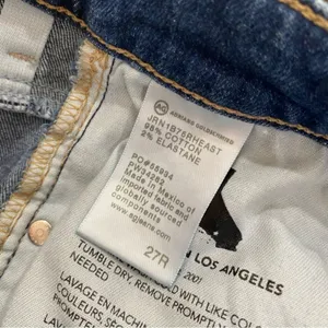 AG Alexxis‎ Boot Jeans 27R High Rise Vintage Fit Raw Hem Flare Premium Denim thumbnail 8