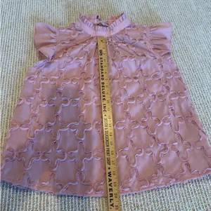 Boutique Voy flutter sleeve rose pink top S thumbnail 3