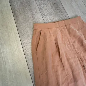 Something navy‎ beige wide leg work business casual trouser pants size 2 thumbnail 5