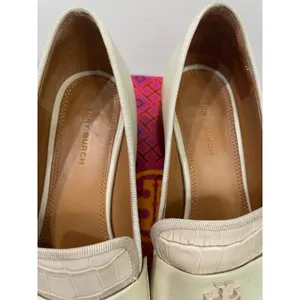 Tory Burch Everly 55mm Loafer Dulce De Leche Croc Leather Block Heel 137837 5.5M thumbnail 6