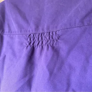 Grey’s Anatomy by Barco purple scrubs top tee short sleeve v neck women’s small thumbnail 5