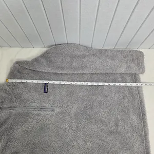 Patagonia Gray Fleece Teddy Pullover Size‎ M thumbnail 9